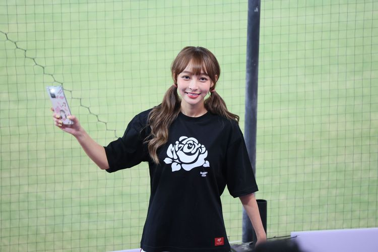 林襄從小夢想當啦啦隊。鄭孟晃攝