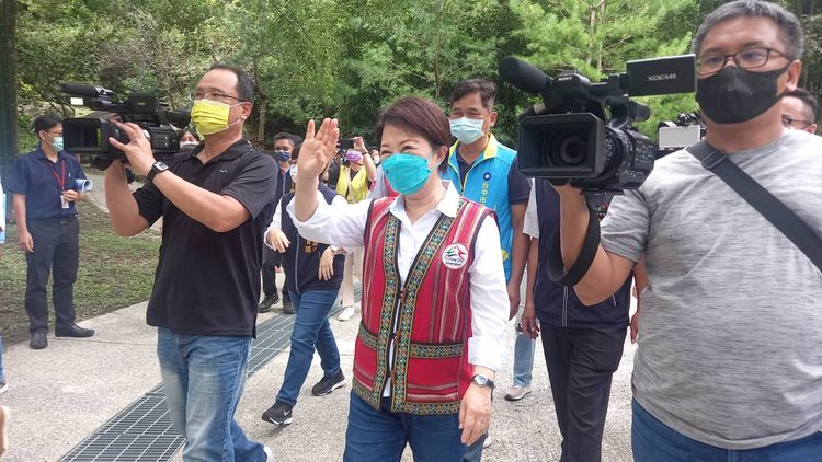 盧秀燕今起展開2天的和平區視察行程。李陳信得攝