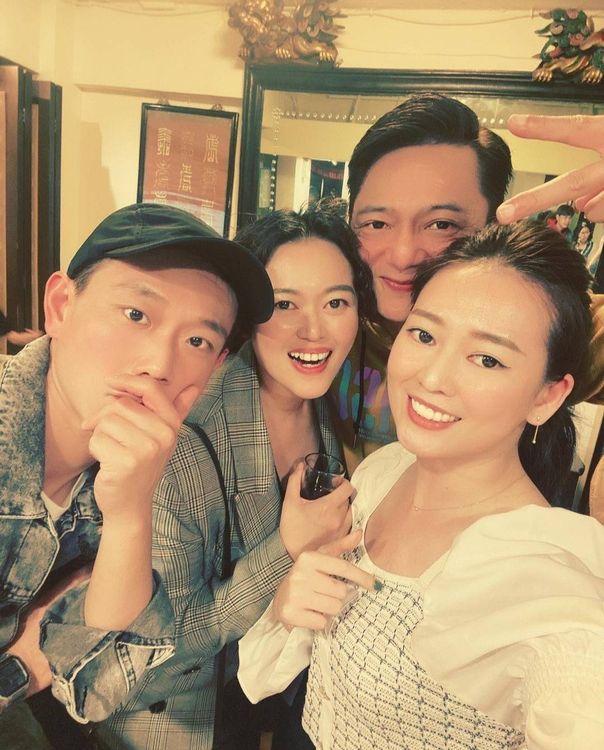 陳家逵（左起）2020年最後一次出現在前妻周羿IG。翻攝周羿IG