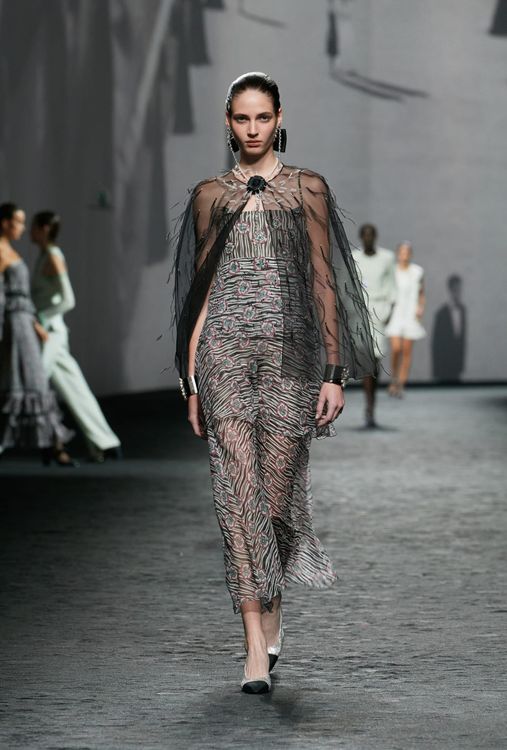 香奈兒2023春夏系列大秀。品牌提供