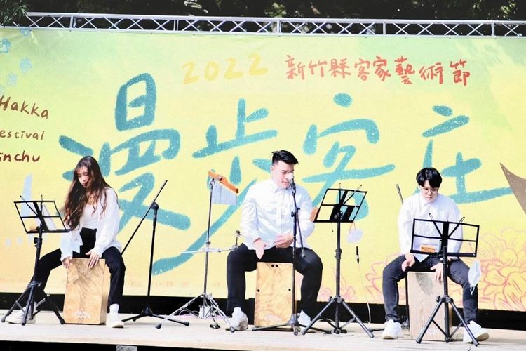 楊文科競選總部將於10月8日舉辦木箱鼓體驗。翻攝Mr.One 臉書