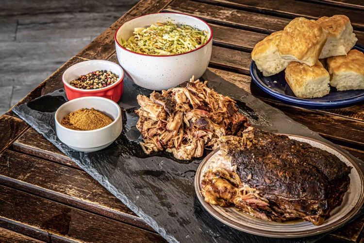 Ed's Diner手撕豬肉盤。業者提供