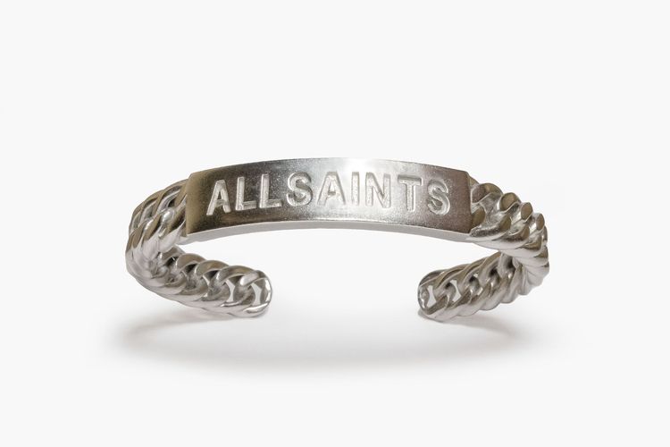 ALLSAINTS x E.SO Venus系列開放式手環，7900元。品牌提供