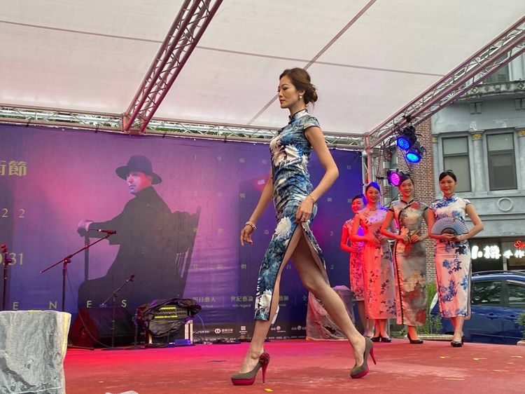 姚采穎走秀依然很有氣勢。經紀人提供