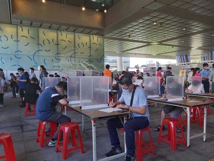 高雄市勞工局將於後天（10/1）下午2時在國軍英雄館舉辦徵才活動。高市府提供