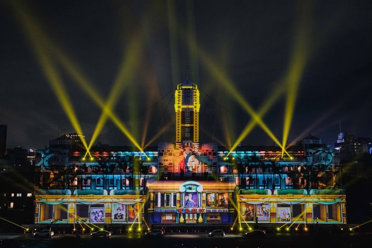 光雕展演將重現橫跨世紀國寶級作品。文總會提供