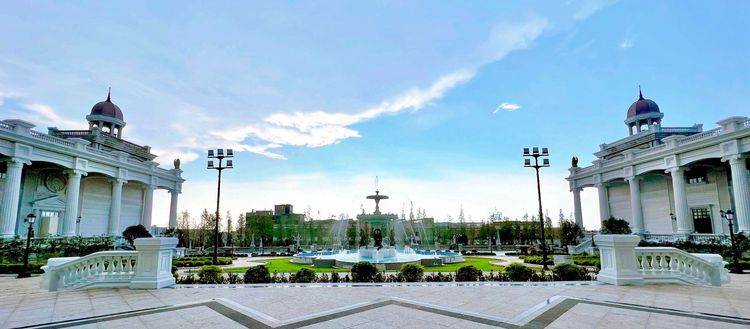 佐登城堡花園廣場。業者提供