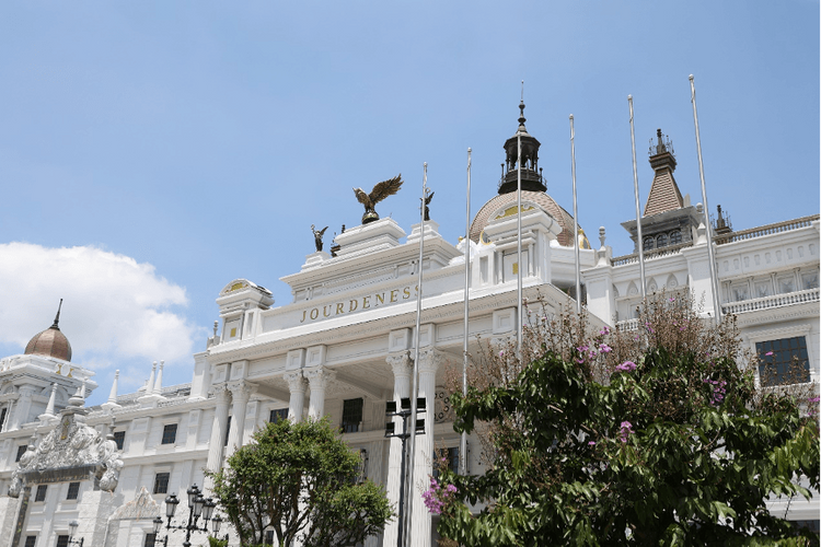 佐登城堡外觀。業者提供