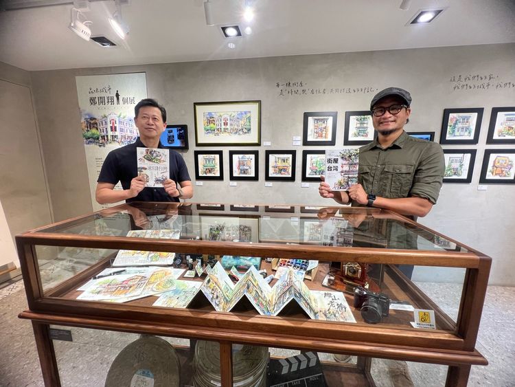 鄭開翔《品味城市》特展即日起在戒館開展。黑橋牌提供。