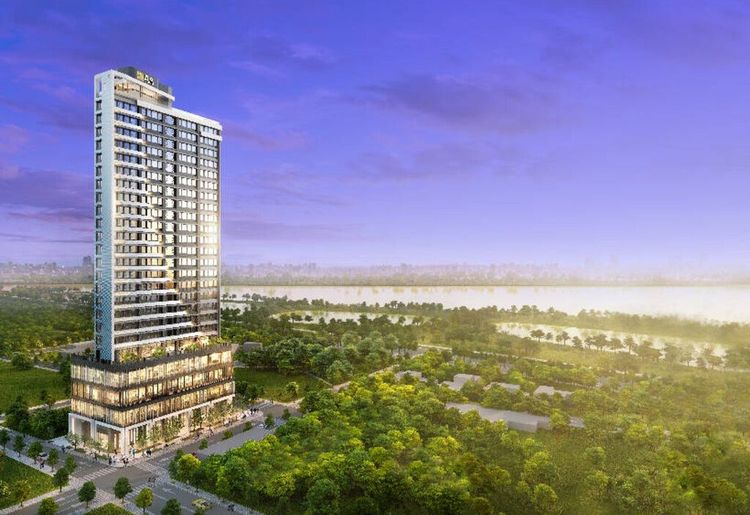 435藝文特區周邊推案大多訴求河景第一排，例如信義開發就在藝文街與藝文一街口推出預售案「信義嘉品」，規劃兩棟地上15層、地下4層建築。業者提供