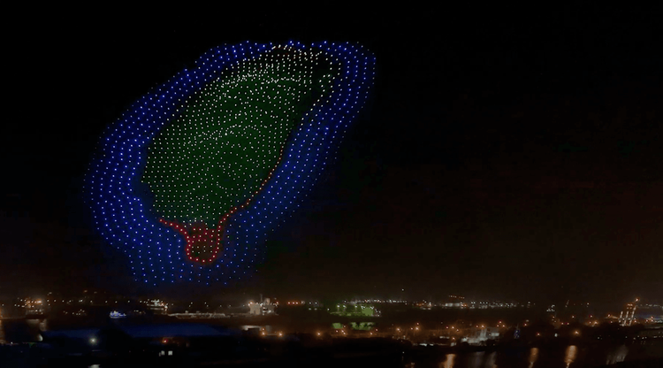 「文化台灣，璀璨世界」單元，呈現台灣豐富多元的文化特色與高科技軟實力。外交部提供