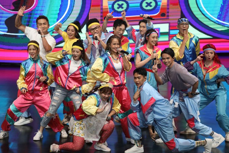 廣播金鐘DJ開場表演。陳明中攝