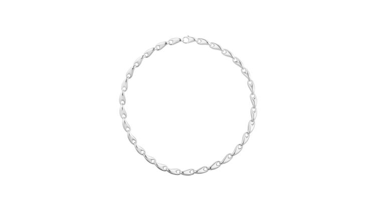 Reflect系列中號純銀鍊節項鍊，2萬7800元。品牌提供