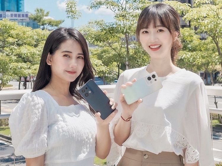 Reno 8單機銷量較上月成長將近6倍，成品牌最賣手機。業者提供