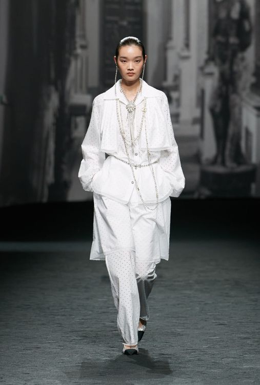 香奈兒2023春夏系列大秀。品牌提供