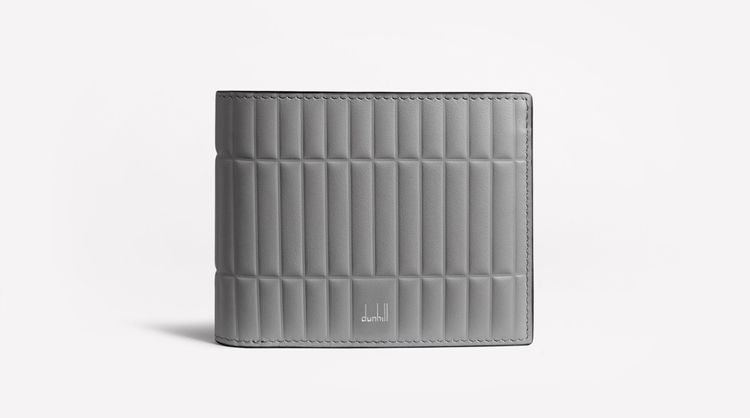  Rollagas灰色4卡零錢袋短夾，1萬5500元。品牌提供