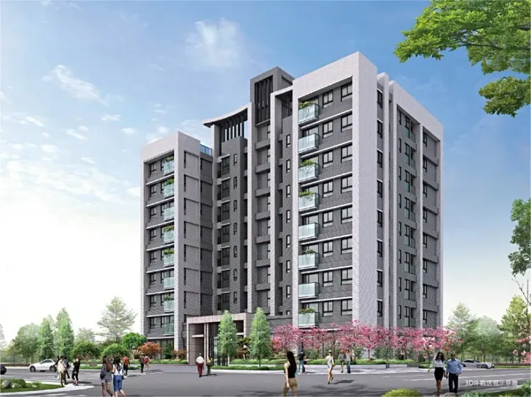 「讚時代」訴求鄰近北湖車站、低公設比的精工美宅，生活機能仰賴湖口車站生活圈，車程6分鐘即可抵達全聯，能買足日常採買需求。翻攝讚時代臉書