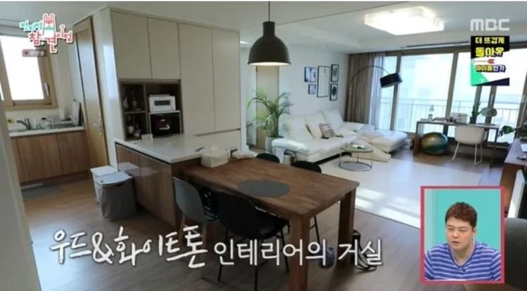 秀英公開香閨，以白色系裝潢為主，明亮又整齊。翻攝ＭＢＣ電視台 