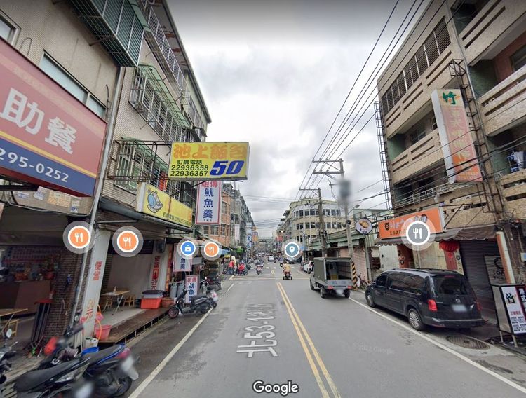 該法拍物件位於五股成州市場商圈。翻攝googlemap