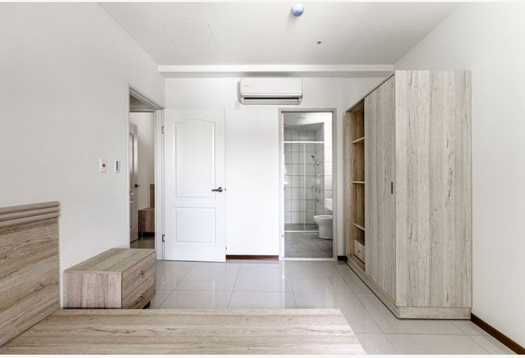 3房型約1萬2700元起跳，主臥空間頗大。台中共好社宅提供