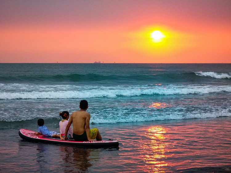 自然美景是最能療癒人心的禮物。田欣雲攝