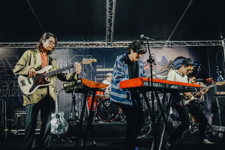 宇宙人昨晚在原創獎分享會表演。新視紀整合提供