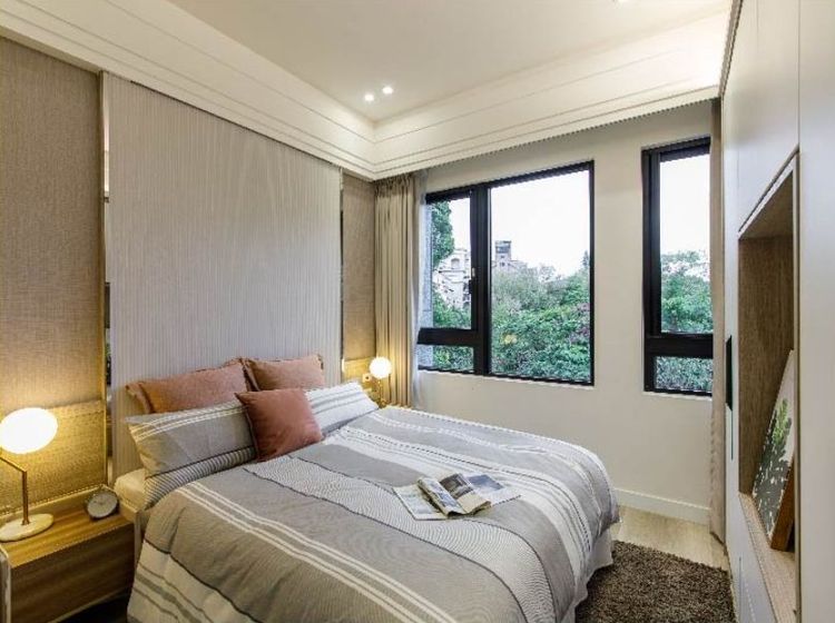 「樹山丘」主力格局26－38坪，每坪開價72－78萬元，市場買氣熱絡還有將近5成為外來客群，普遍看好悠閒清幽的住宅氛圍而來。翻攝樹山丘臉書