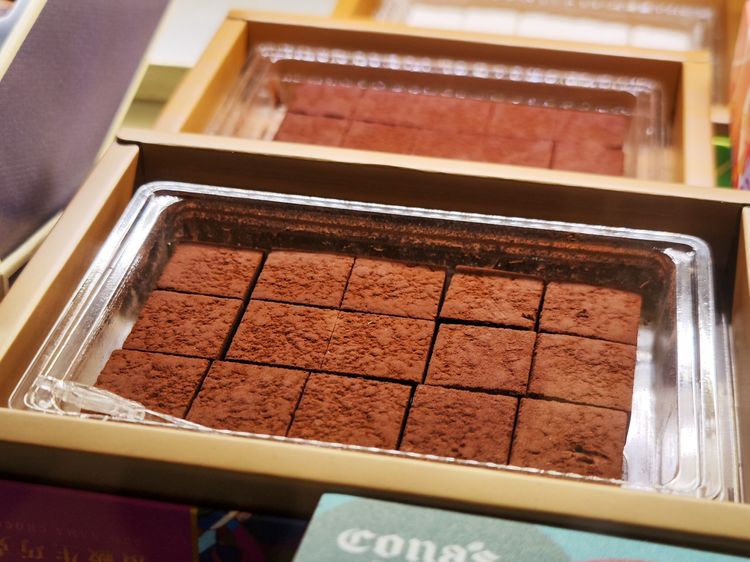 入口即化的生巧克力。田欣雲攝