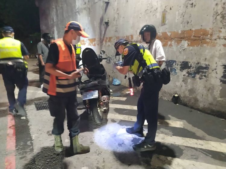 抓酒駕外，警方也與監理站聯合抓噪音車。翻攝畫面