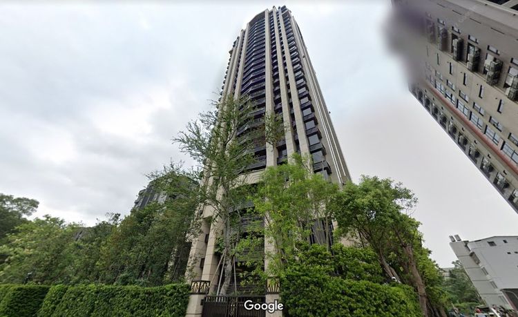 長虹天璽最知名住戶是藝人林俊傑。翻攝googlemap