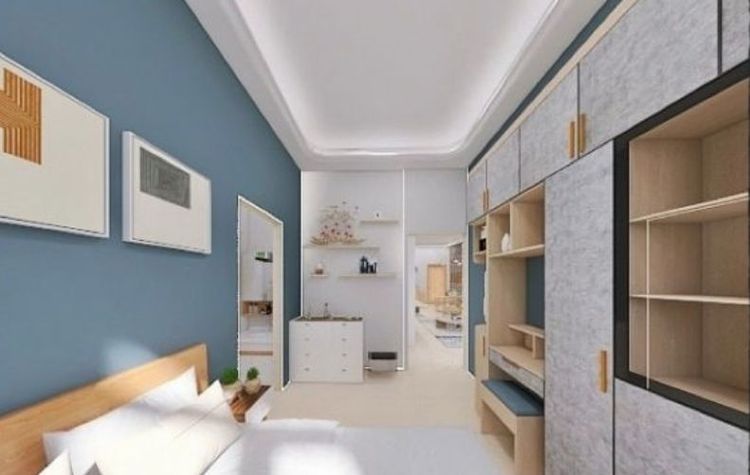 新屋區往年較少推案，新案具備稀缺性更顯搶手，例如新生五街的推案主打低總價，以總價千萬元內的產品去化最快，圖為博學苑裝潢示意圖。翻攝博學苑臉書