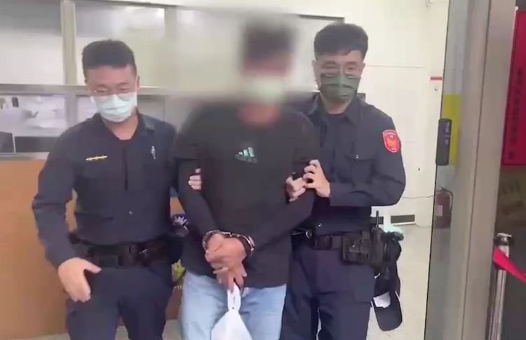 警方訊後依法將阮男送辦。翻攝畫面