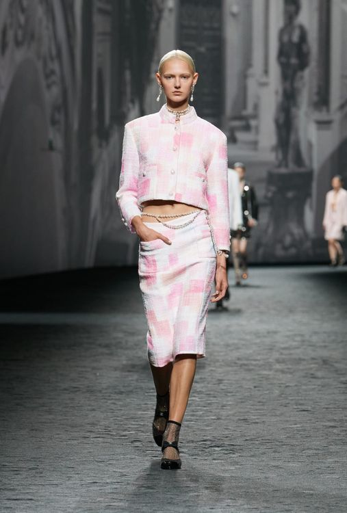 香奈兒2023春夏系列大秀。品牌提供