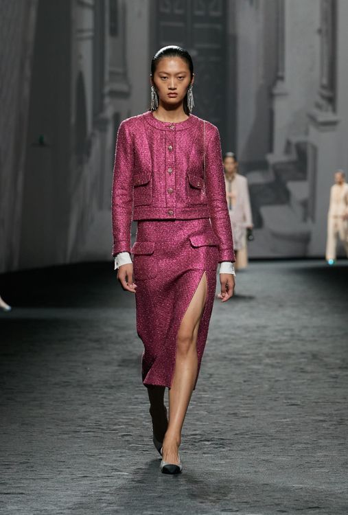 香奈兒2023春夏系列大秀。品牌提供