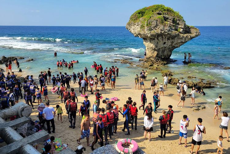 「小琉球放空日」，期望兼顧環保及海洋資源永續。資料畫面