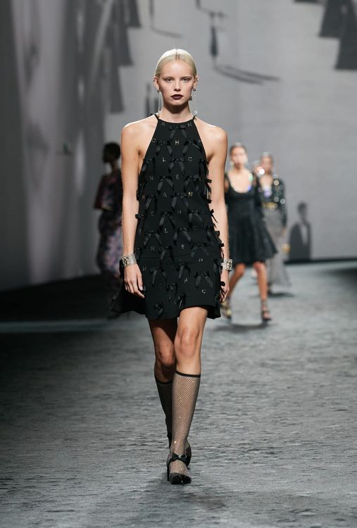 香奈兒2023春夏系列大秀。品牌提供