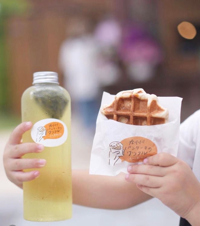 九州鬆餅瓦芙以100%天然食材、手工揉製為訴求。業者提供