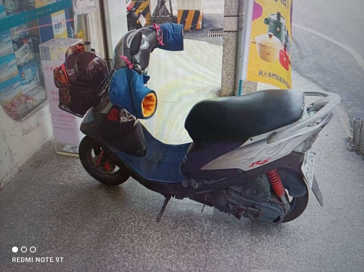 羅姓婦人的機車。民眾提供