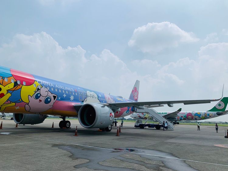 皮卡丘彩繪機超Q登場。胡順惠攝