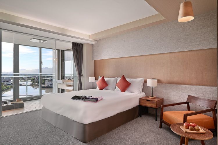 宜蘭綠舞即日起至11月7日推出「2022ITF 線上旅展」家庭4人房每人最低2,247元即可入住。業者提供