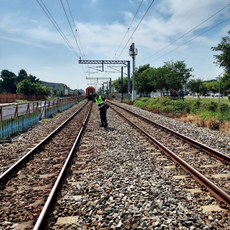 路警到場處理。民眾提供