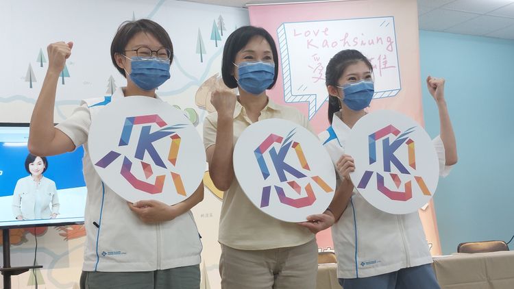 柯志恩表示，對民調會以平常心面對。凃建豐攝