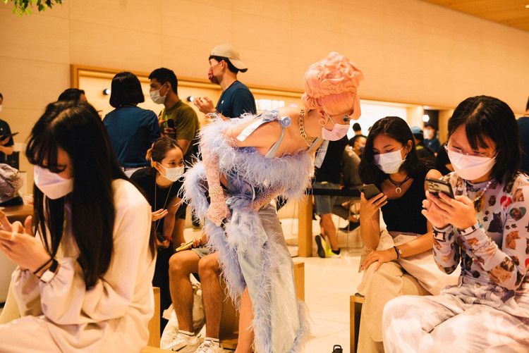 Today at Apple的Creative Studios課堂。Apple提供