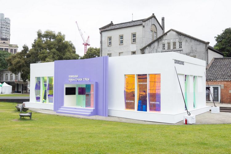 三星Galaxy Z系列期間限定體驗展今開跑。業者提供