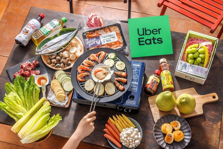 Uber Eats 中秋節結合傳統市場、零售通路、頂級超市和唐吉訶德推「中秋專區」。業者提供