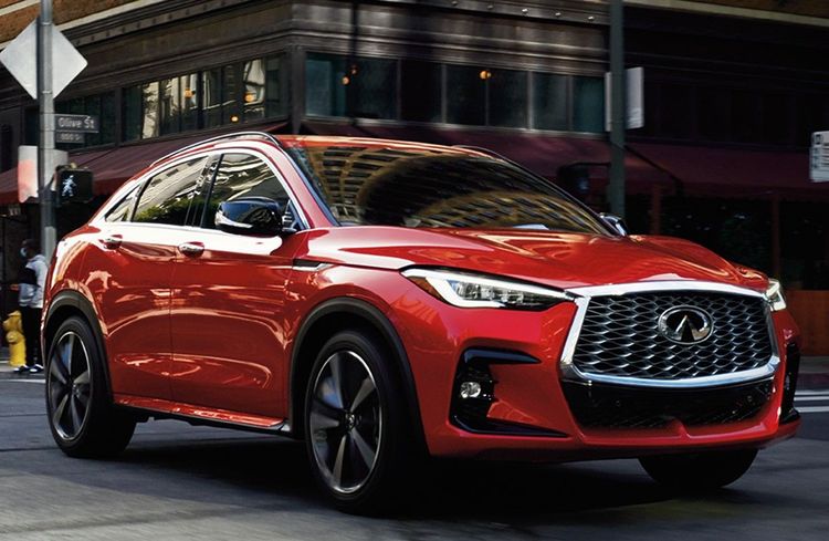 QX55搭配世界首具量產VC-Turbo可變壓縮比引擎，可發揮268匹最大馬力與38.8kgm最大扭力。原廠照片