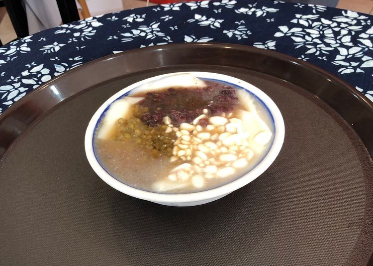 今天參賽的甜點。旗山商圈提供