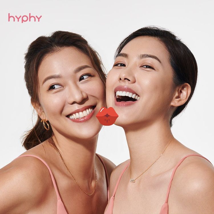 名模林又立（左）與林可彤是hyphy的創辦人。翻攝hyphy IG