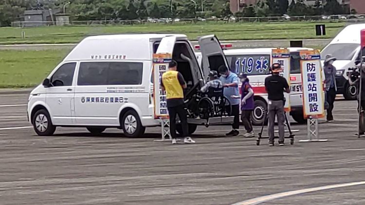 有進一步醫護需求，再送醫診治。陳宏銘攝