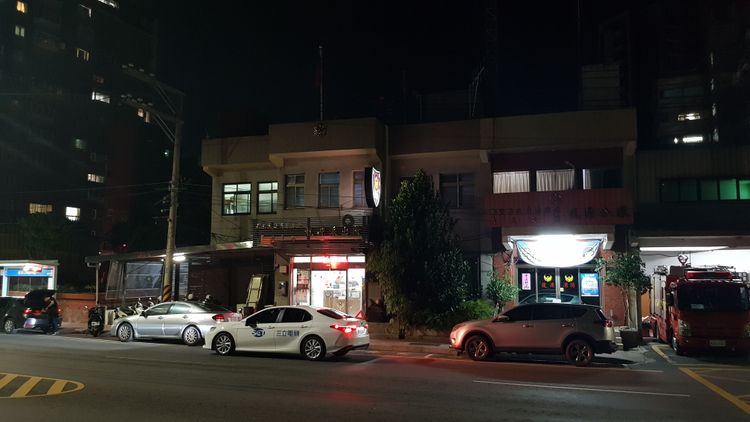 發生警員自戕案的蘆洲分局龍源派出所。資料畫面